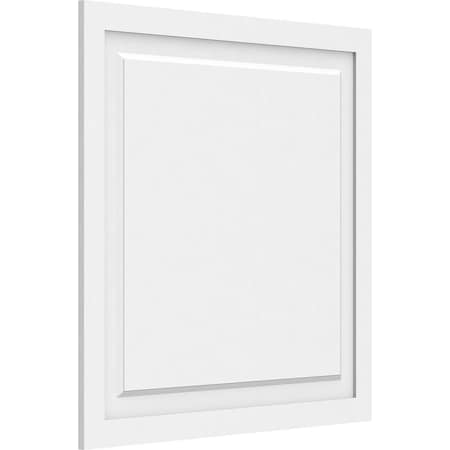 Ekena Millwork Harrison Raised Panel Decorative Wall Panel, 32"W x 32"H x 5/8"P WALP32X32X062HAR